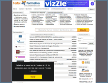 Tablet Screenshot of portalformativo.com