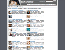 Tablet Screenshot of portalformativo.es